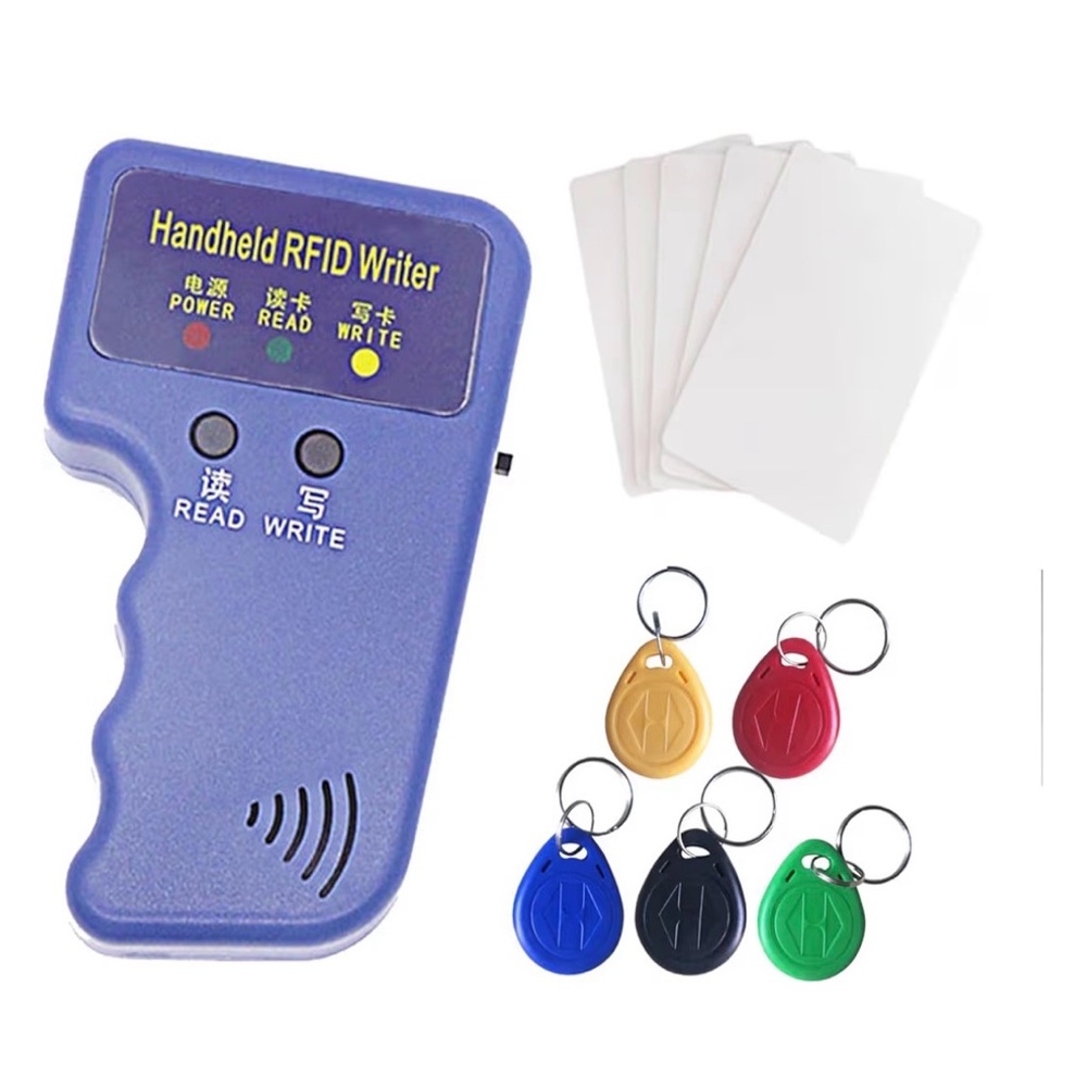 Handheld RFID Writer with Key Fobs